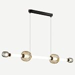 Светодиодный подвесной светильник Rovelly Black варинант исполнения - 2 | Loft Concept в Ростове-на-Дону