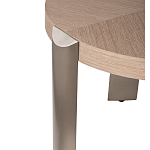 Столик журнальный круглый со светлым шпоном Light Veneer Table варинант исполнения - 6 | Loft Concept в Ростове-на-Дону