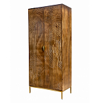 Распашной шкаф с фактурным фасадом Termite варинант исполнения - 2 | Loft Concept в Ростове-на-Дону