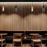 Подвесной светильник с рифленым стеклянным плафоном цилиндрической формы ARTICOLO варинант исполнения - 5 | Loft Concept в Ростове-на-Дону