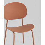 Стул Edie пластик коричневый варинант исполнения - 2 | Loft Concept в Ростове-на-Дону