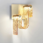 Бра волнистой формы из фактурного стекла Wave варинант исполнения - 6 | Loft Concept в Ростове-на-Дону