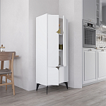 Комод белый с 4-мя дверцами на металлических ножках SPARK MULTIPURPOSE CABINET WHITE варинант исполнения - 7 | Loft Concept в Ростове-на-Дону