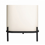 ТВ-тумба белая с чёрной столешницей с 2-мя дверками и ящиком San Marco варинант исполнения - 4 | Loft Concept в Ростове-на-Дону