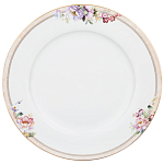 Сервиз столовый из фарфора белый с цветочным принтом на 6 персон 23 предмета Flower Porcelain Collection варинант исполнения - 3 | Loft Concept в Ростове-на-Дону