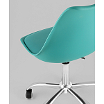 Офисный стул на металлическом основании EGGERY Blue пластик варинант исполнения - 3 | Loft Concept в Ростове-на-Дону