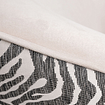 Кресло без подлокотников бежевое с принтом Macrocosm варинант исполнения - 3 | Loft Concept в Ростове-на-Дону