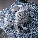 Статуэтка краб с детализированной текстурой в белом цвете Marine Accessories варинант исполнения - 9 | Loft Concept в Ростове-на-Дону