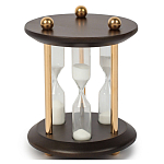 Часы круглые настольные Time Forward песочные варинант исполнения - 1 | Loft Concept в Ростове-на-Дону