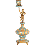 Фарфоровый подсвечник Ангел во главе Voki варинант исполнения - 1 | Loft Concept в Ростове-на-Дону