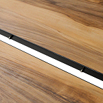 Стол обеденный раздвижной с прямоугольной столешницей на четырех черных ножках Blair варинант исполнения - 8 | Loft Concept в Ростове-на-Дону