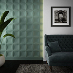 Гипсовая 3D Панель M-23 варинант исполнения - 1 | Loft Concept в Ростове-на-Дону