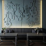 Барельеф ORCHESTRA варинант исполнения - 1 | Loft Concept в Ростове-на-Дону