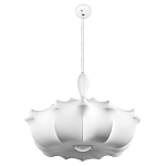Подвесной светильник с белым фигурным абажуром и мягкими волнистыми краями Cloud Motion  варинант исполнения - 15 | Loft Concept в Ростове-на-Дону