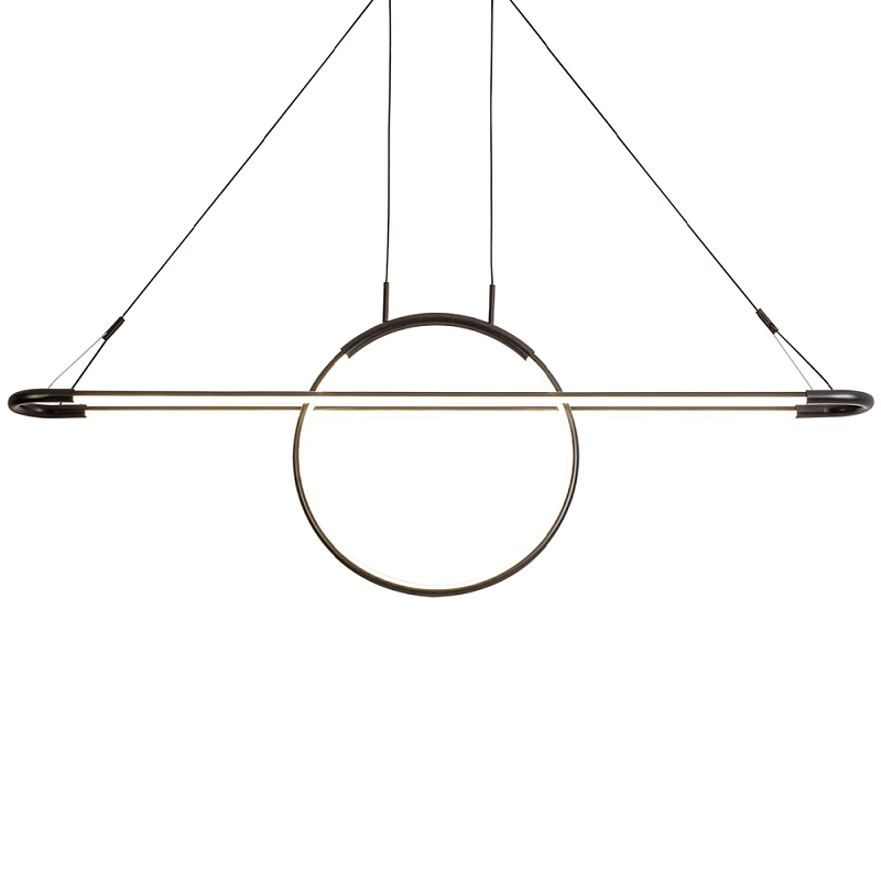   Black LED Circle and Oval Lamp   -- | Loft Concept 