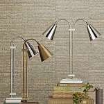 Настольная лампа c двумя поворотными плафонами TwoDirections варинант исполнения - 5 | Loft Concept в Ростове-на-Дону