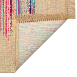 Ковер с геометрическим узором из комбинированного состава Full rhythm варинант исполнения - 4 | Loft Concept в Ростове-на-Дону