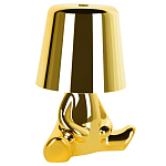 Настольная лампа фигурная золотого цвета с гладким абажуром Высота 16 см Sophia варинант исполнения - 2 | Loft Concept в Ростове-на-Дону