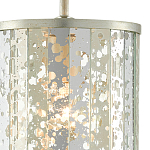 Подвесной светильник в форме цилиндра Speckled Mirror Plates варинант исполнения - 1 | Loft Concept в Ростове-на-Дону