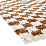 Ковер с шахматным принтом Chess Layout с эффектом шерсти варинант исполнения - 4 | Loft Concept в Ростове-на-Дону