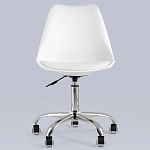 Офисный стул на металлическом основании EGGERY White варинант исполнения - 4 | Loft Concept в Ростове-на-Дону