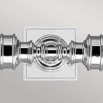 Бра для ванных комнат горизонтальное с двумя матовыми стеклянными цилиндическими плафонами Feiss варинант исполнения - 2 | Loft Concept в Ростове-на-Дону