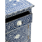 Комод инкрустация костью ORIENTAL Indian синий орнамент варинант исполнения - 6 | Loft Concept в Ростове-на-Дону