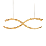 Люстра волнистой формы с фактурным хрустальным плафоном Light Delight варинант исполнения - 7 | Loft Concept в Ростове-на-Дону