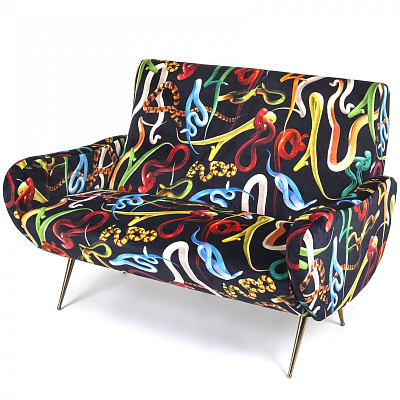 Диван Seletti Sofa Two Seater Snakes Диван Seletti Sofa Two Seater Snakes