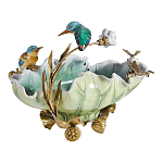 Чаша в виде листка лотоса с птицами Eden Garden варинант исполнения - 2 | Loft Concept в Ростове-на-Дону