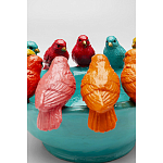 Декоративное дизайнерское блюдо разноцветные попугаи  варинант исполнения - 4 | Loft Concept в Ростове-на-Дону