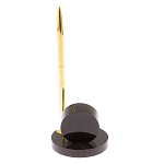 Часы настольные с ручкой из натурального камня Stone Clock варинант исполнения - 3 | Loft Concept в Ростове-на-Дону