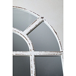 Зеркало-окно с эффектом старения в венецианском стиле Venetian White Mirror варинант исполнения - 3 | Loft Concept в Ростове-на-Дону