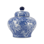 Ваза с крышкой в китайском стиле Гранатовое дерево Blooming Pomegranate варинант исполнения - 9 | Loft Concept в Ростове-на-Дону