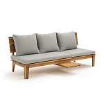 Садовый диван-трансофрмер Kate серый варинант исполнения - 1 | Loft Concept в Ростове-на-Дону