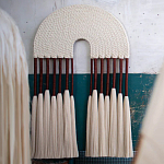 Настенное украшение из хлопковых нитей Volcan Wall Hanging варинант исполнения - 1 | Loft Concept в Ростове-на-Дону