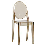 Прозрачный стул с янтарным оттенком LOUIS GHOST CHAIR варинант исполнения - 1 | Loft Concept в Ростове-на-Дону
