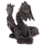 Декоративная статуэтка Дракон Dragon Dark Bronze Statuette варинант исполнения - 3 | Loft Concept в Ростове-на-Дону