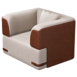 Кресло Richmond  с кожаной отделкой варинант исполнения - 2 | Loft Concept в Ростове-на-Дону