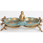 Блюдо двойное из фарфора Crogy варинант исполнения - 4 | Loft Concept в Ростове-на-Дону