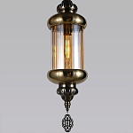 Подвесной светильник с янтарным стеклянным плафоном Amber Queen варинант исполнения - 3 | Loft Concept в Ростове-на-Дону