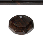 Настольный письменный набор с часами из природного камня обсидиана  Gift for Manager варинант исполнения - 6 | Loft Concept в Ростове-на-Дону