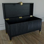 Большой дизайнерский Сундук Elsa Dreams Black варинант исполнения - 2 | Loft Concept в Ростове-на-Дону