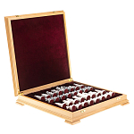 Шахматы Северные народы в ларце из натурального бука Decorative Thematic Chess варинант исполнения - 7 | Loft Concept в Ростове-на-Дону