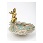 Блюдо с бронзовым ангелом Porcelain Angels of Paradise варинант исполнения - 2 | Loft Concept в Ростове-на-Дону