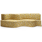 Дизайнерский модульный диван волнистой формы с цветным принтом Poltronova Superonda Sofa варинант исполнения - 3 | Loft Concept в Ростове-на-Дону