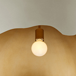 Подвесной светильник в форме купола с сочетанием золотого и оливкового цвета Eggshell варинант исполнения - 2 | Loft Concept в Ростове-на-Дону