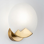 Бра с плафоном из камня в форме диска Ricci Stone Wall Lamp варинант исполнения - 2 | Loft Concept в Ростове-на-Дону