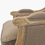 Кресло William Classical Armchair brown flax варинант исполнения - 4 | Loft Concept в Ростове-на-Дону