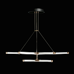 Люстра с геометрической конструкцией из вытянутых цилиндрических плафонов Hex Scaffold  варинант исполнения - 4 | Loft Concept в Ростове-на-Дону